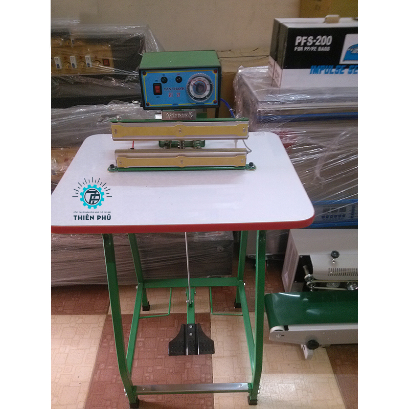 Máy Hàn Miệng Túi Dập Chân Má Đồng 500MM