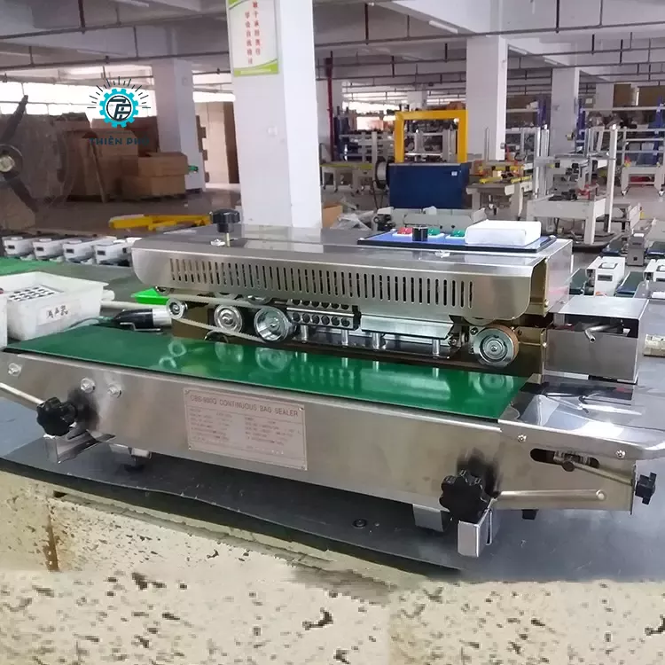 Máy Hàn Miệng Túi Liên Tục Thổi Khí N2