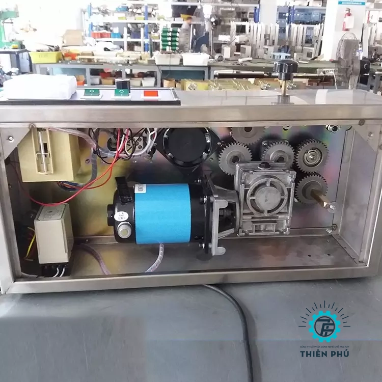 Máy Hàn Miệng Túi Liên Tục Thổi Khí N2