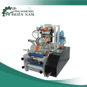 Máy Dán Decal Chai Tròn Bán Tự Động KF-603