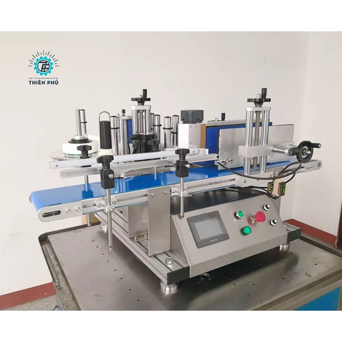 Máy Dán Nhãn DECAL Chai Tròn Tự Động MINI
