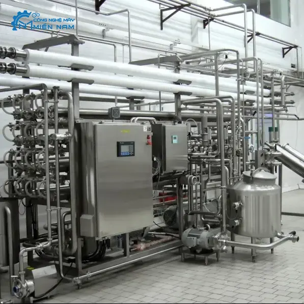 Dây Chuyền Sản Xuất Sữa Thanh Trùng